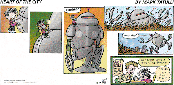 Heart of the City on Sunday October 17, 2004 Comic Strip
