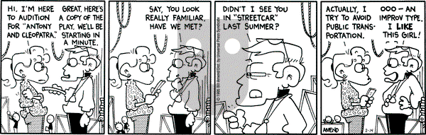 FoxTrot on Tuesday February 14, 1995 Comic Strip