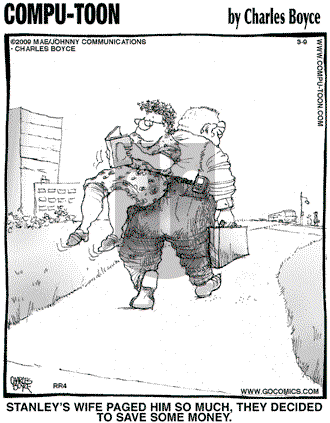 Compu-toon on Monday March 9, 2009 Comic Strip