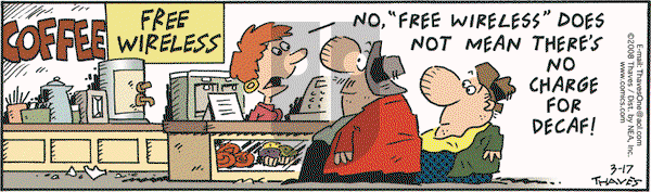 Frank and Ernest on Monday March 17, 2008 Comic Strip