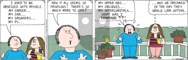 Cathy Classics - Monday July 31, 2006 Comic Strip