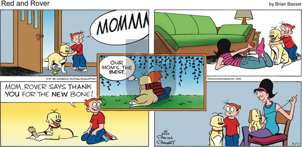 Red and Rover on Sunday May 11, 2025 Comic Strip