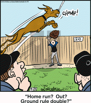 Marmaduke on Monday March 26, 2018 Comic Strip
