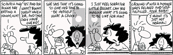 Baby Blues on Tuesday February 28, 1995 Comic Strip
