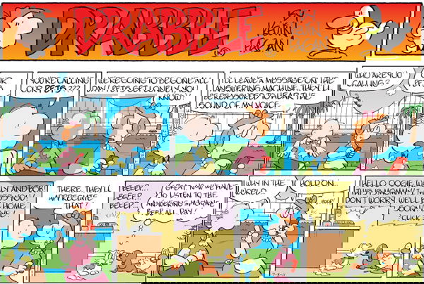 Drabble on Sunday July 3, 2011 Comic Strip