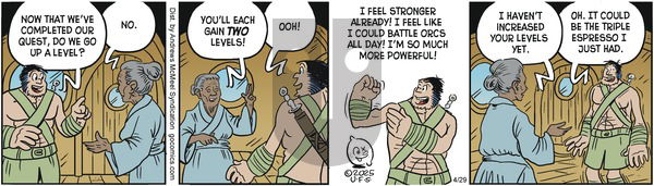 Alley Oop on Tuesday April 29, 2025 Comic Strip
