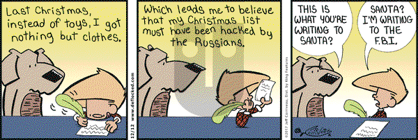 DeFlocked on Tuesday December 12, 2017 Comic Strip