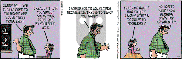 Grand Avenue on Tuesday January 8, 2019 Comic Strip