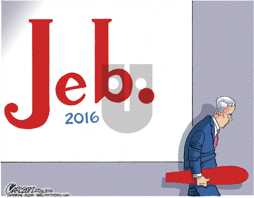 Stuart Carlson on Monday February 22, 2016 Comic Strip