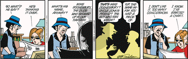 Doonesbury on Monday May 29, 2000 Comic Strip