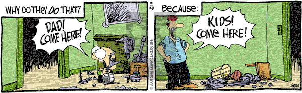 The Buckets on Wednesday January 28, 2009 Comic Strip