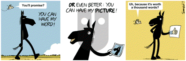 Dark Side of the Horse on Monday March 4, 2019 Comic Strip