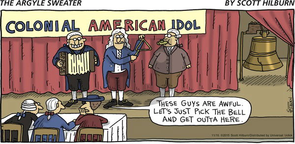 The Argyle Sweater on Sunday November 15, 2015 Comic Strip