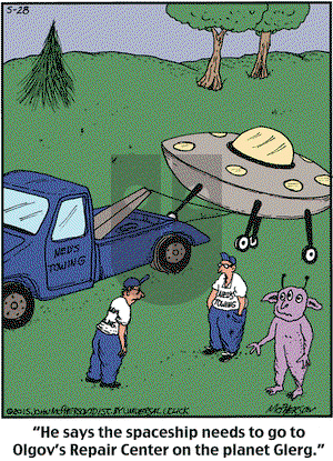Close to Home on Thursday May 28, 2015 Comic Strip