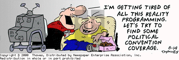 Frank and Ernest - Monday August 14, 2000 Comic Strip