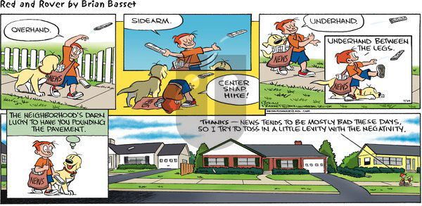 Red and Rover on Sunday July 29, 2012 Comic Strip