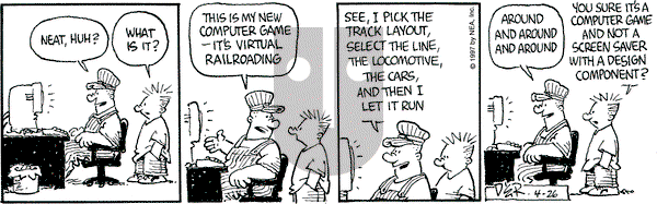 Betty on Wednesday July 23, 1997 Comic Strip