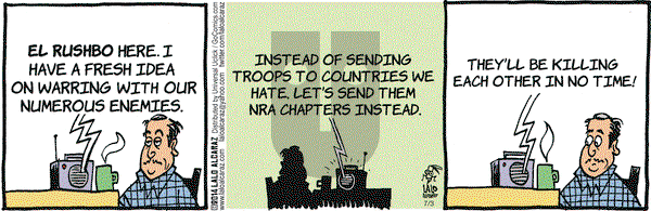 La Cucaracha on Thursday July 3, 2014 Comic Strip