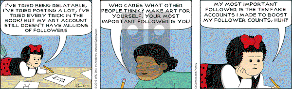 Nancy on Friday March 29, 2019 Comic Strip