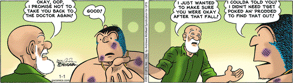 Alley Oop on Tuesday January 1, 2019 Comic Strip