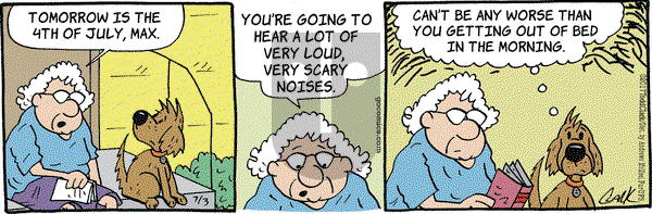 Lola on Monday July 3, 2017 Comic Strip