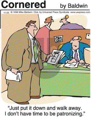 Cornered on Wednesday November 25, 1998 Comic Strip