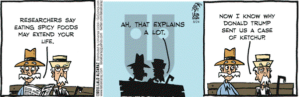 La Cucaracha on Monday August 24, 2015 Comic Strip