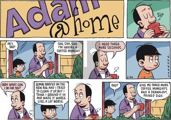 Adam@Home - Sunday February 28, 2021 Comic Strip