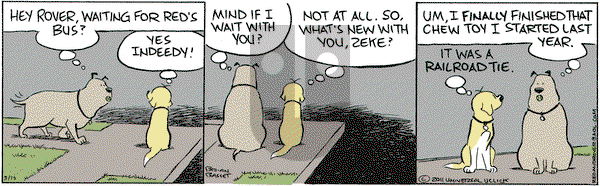 Red and Rover on Saturday March 15, 2014 Comic Strip
