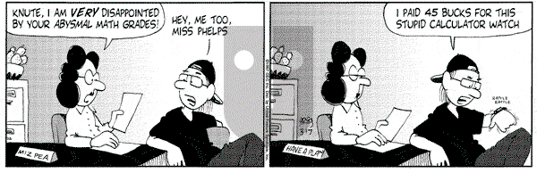 Luann on Monday March 17, 1997 Comic Strip