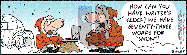 Frank and Ernest - Saturday June 27, 2009 Comic Strip