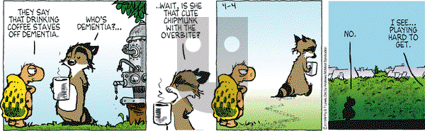 Over the Hedge on Thursday April 4, 2019 Comic Strip