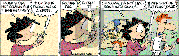 Baby Blues on Tuesday November 21, 2017 Comic Strip