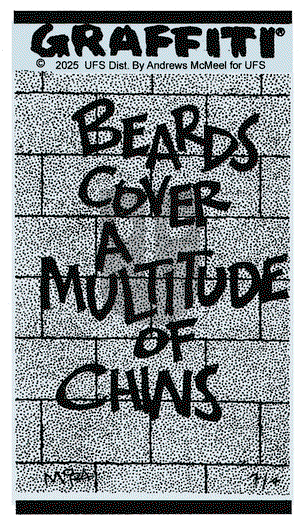 Graffiti on Monday July 7, 2025 Comic Strip