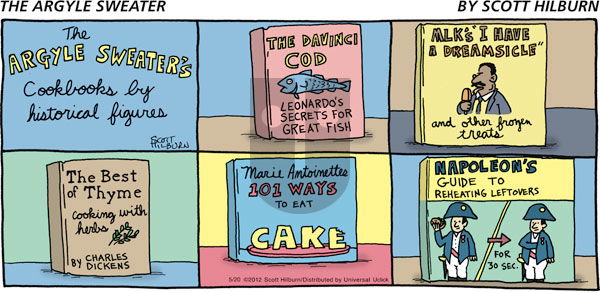 The Argyle Sweater on Sunday May 20, 2012 Comic Strip