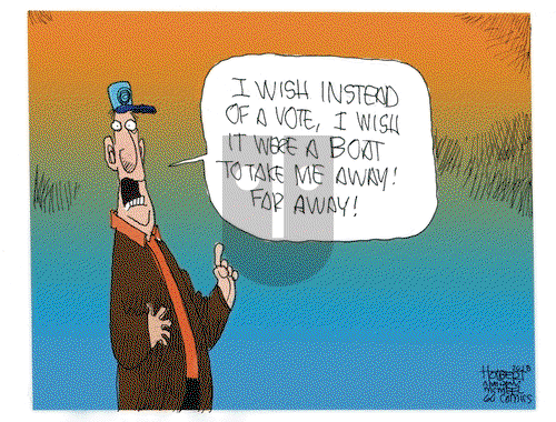 Jerry Holbert on Tuesday November 6, 2018 Comic Strip