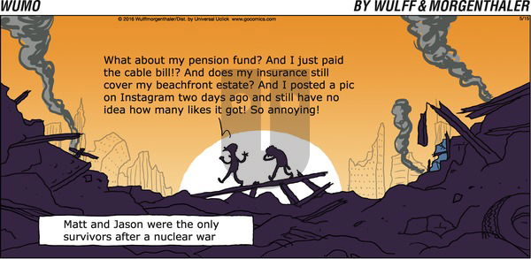 WuMo on Sunday May 15, 2016 Comic Strip