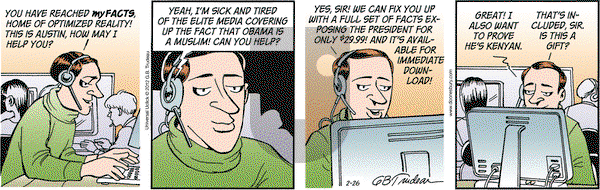 Doonesbury on Tuesday February 26, 2013 Comic Strip