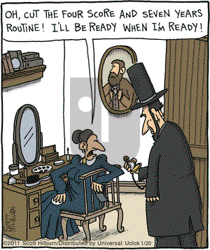 The Argyle Sweater on Thursday January 20, 2011 Comic Strip