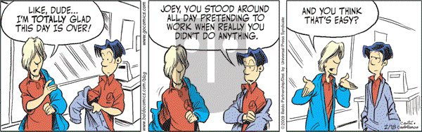 Baldo - Wednesday February 18, 2009 Comic Strip