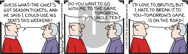 The Born Loser on Saturday October 26, 2024 Comic Strip