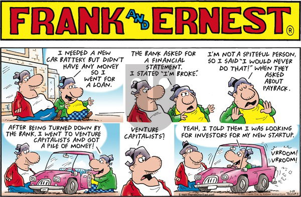 Frank and Ernest on Sunday January 19, 2020 Comic Strip