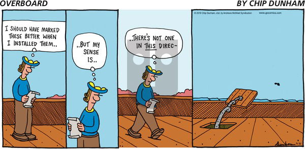 Overboard on Sunday March 31, 2019 Comic Strip