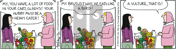 The Born Loser on Saturday December 15, 2012 Comic Strip