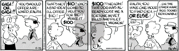 Drabble on Wednesday May 22, 2002 Comic Strip