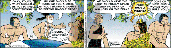 Alley Oop on Friday July 5, 2013 Comic Strip