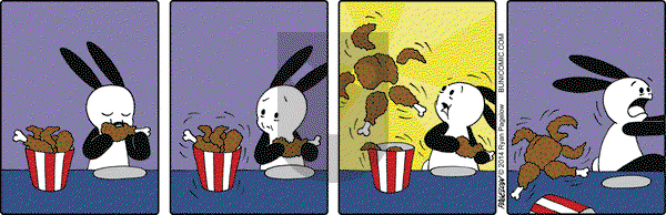Buni on Wednesday March 5, 2014 Comic Strip