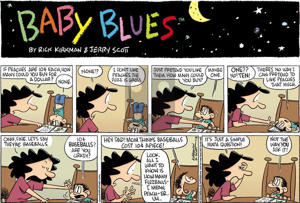 Baby Blues on Sunday July 18, 2010 Comic Strip