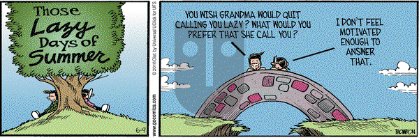 Grand Avenue on Thursday June 9, 2016 Comic Strip