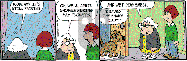 Lola on Thursday April 13, 2017 Comic Strip